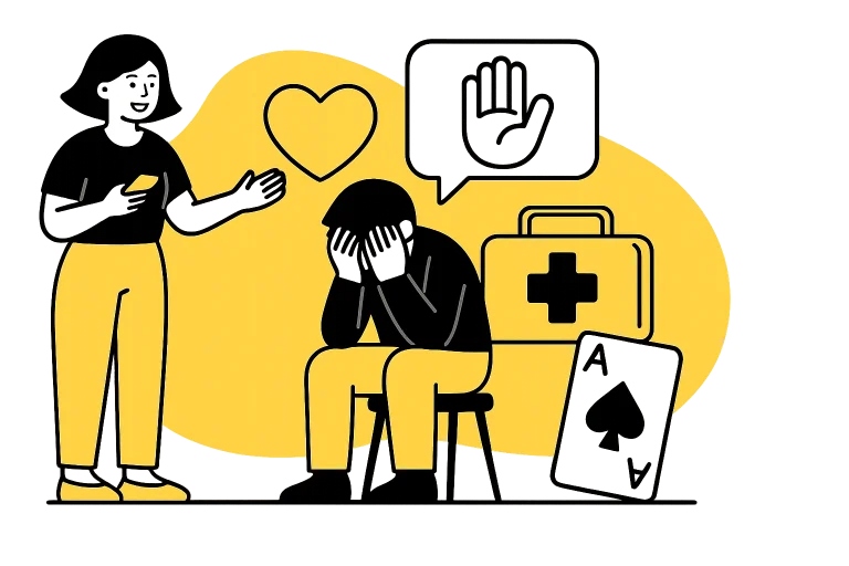 Hilfe bei Spielsucht