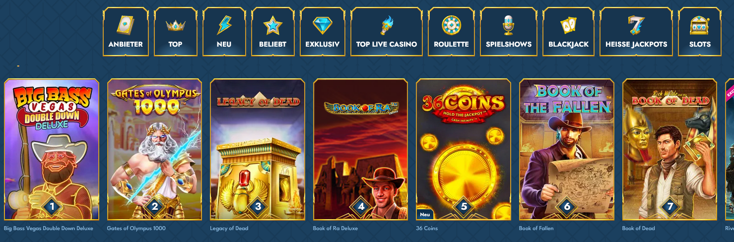 oceanspin casino slots